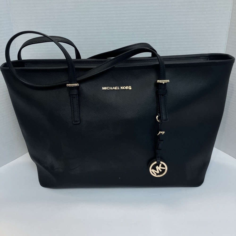New! Michael Kors Jet Set Travel Large Tote With Laptop Holder - Picture 11 of 14